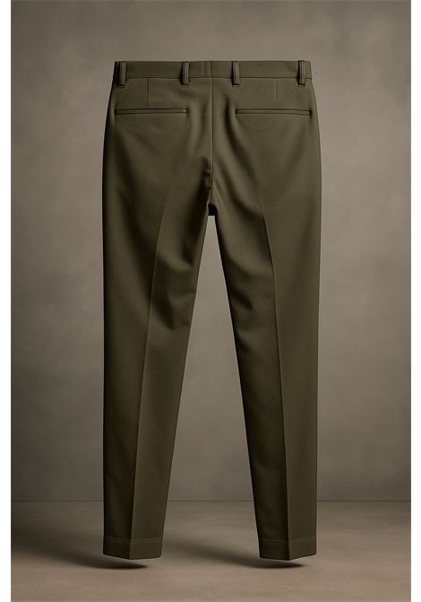 Pantaloni PT Torino EDGE in Cotone  Verde Militare PT TORINO | Pantaloni | CORFZ1Z00FWD0445